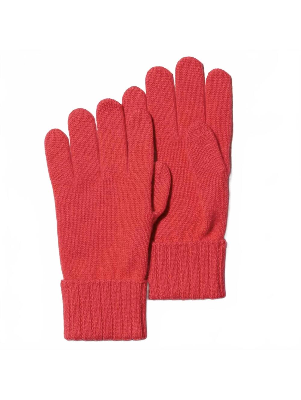 Uniqlo Cashmere Knitted Gloves NWT Red Medium